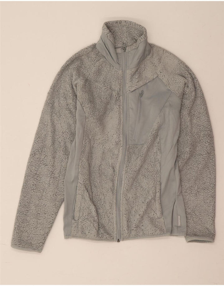 Giacca in pile da donna Columbia UK 10 Small Grigio Poliestere