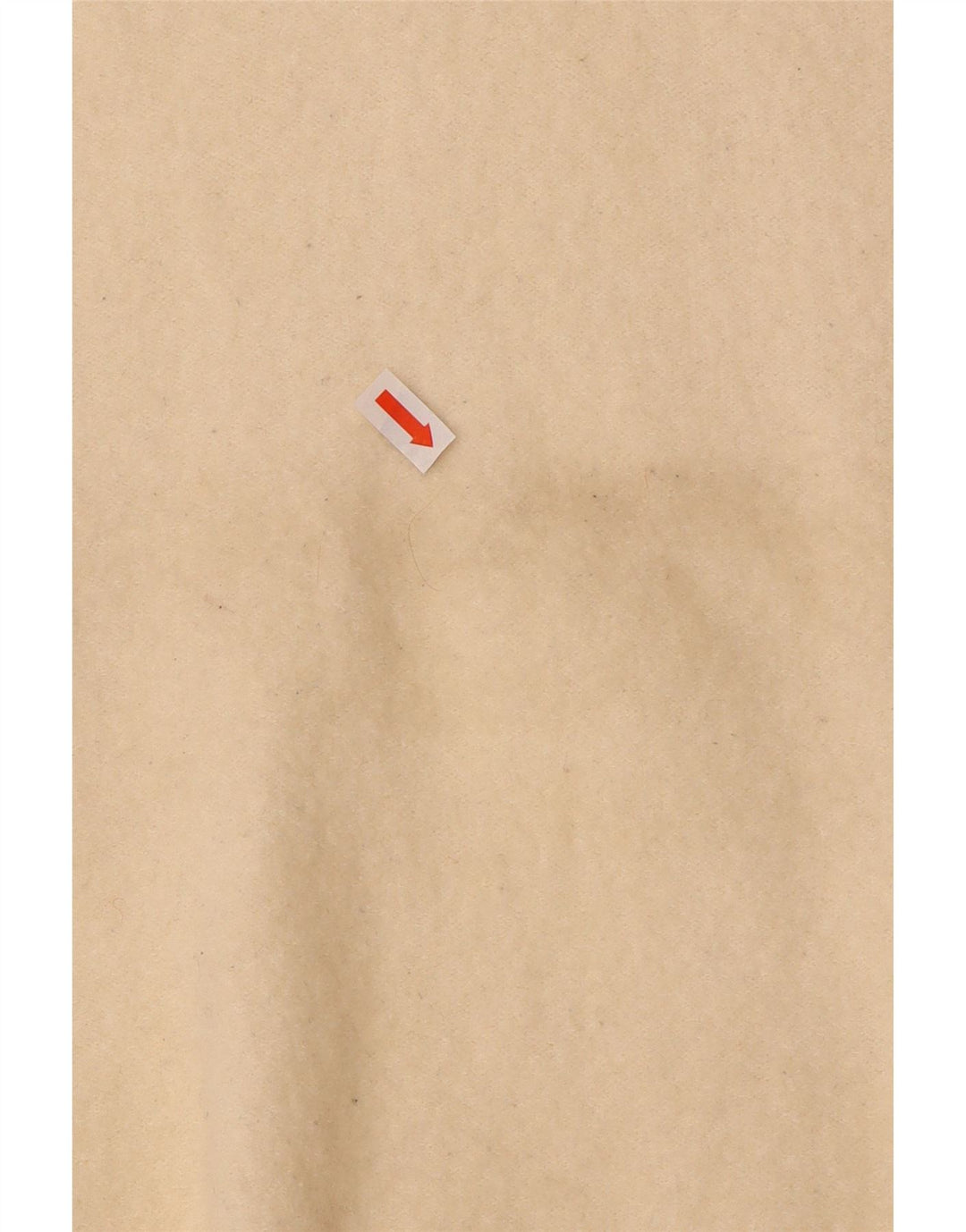 Maglione maglione oversize con scollo a V da donna All Saints UK 14 Lana beige medio