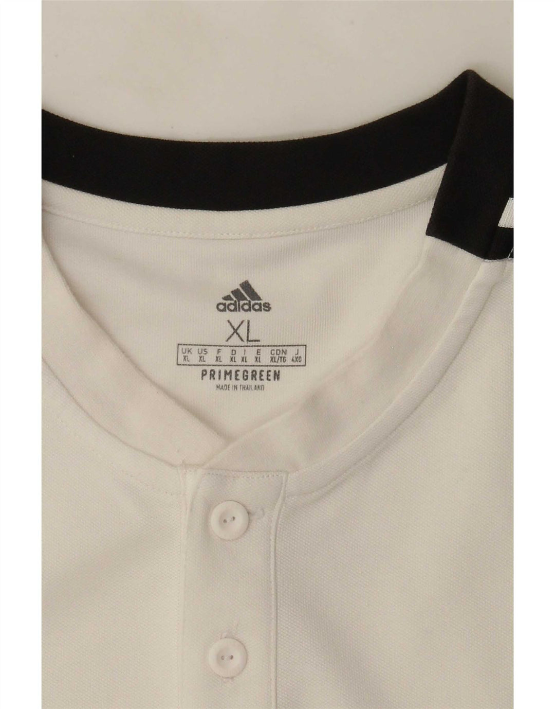 Maglietta Adidas Aeroready da uomo XL bianca