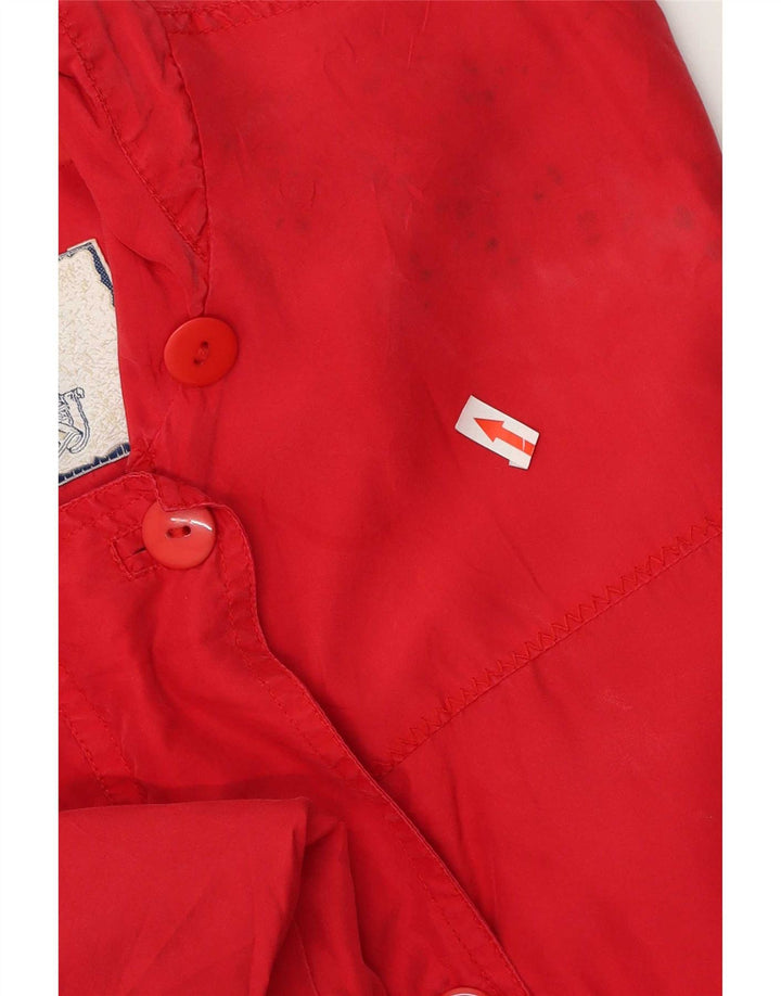 Giacca utilitaria oversize da donna Brugi UK 14 seta rossa media