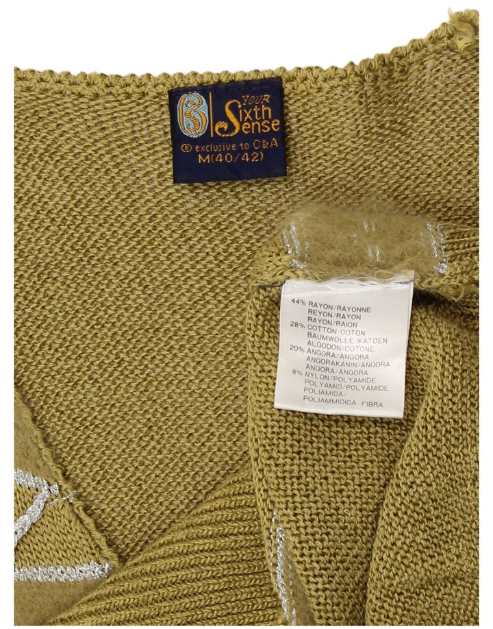 Il tuo maglione da donna con scollo a V Sixth Sense EU 40/42 Medio Cachi