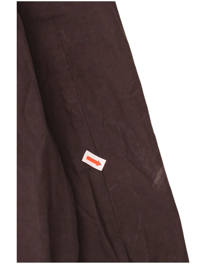 Giubbotto bomber con cappuccio da uomo Armani Jeans EU 48 piccolo poliestere marrone