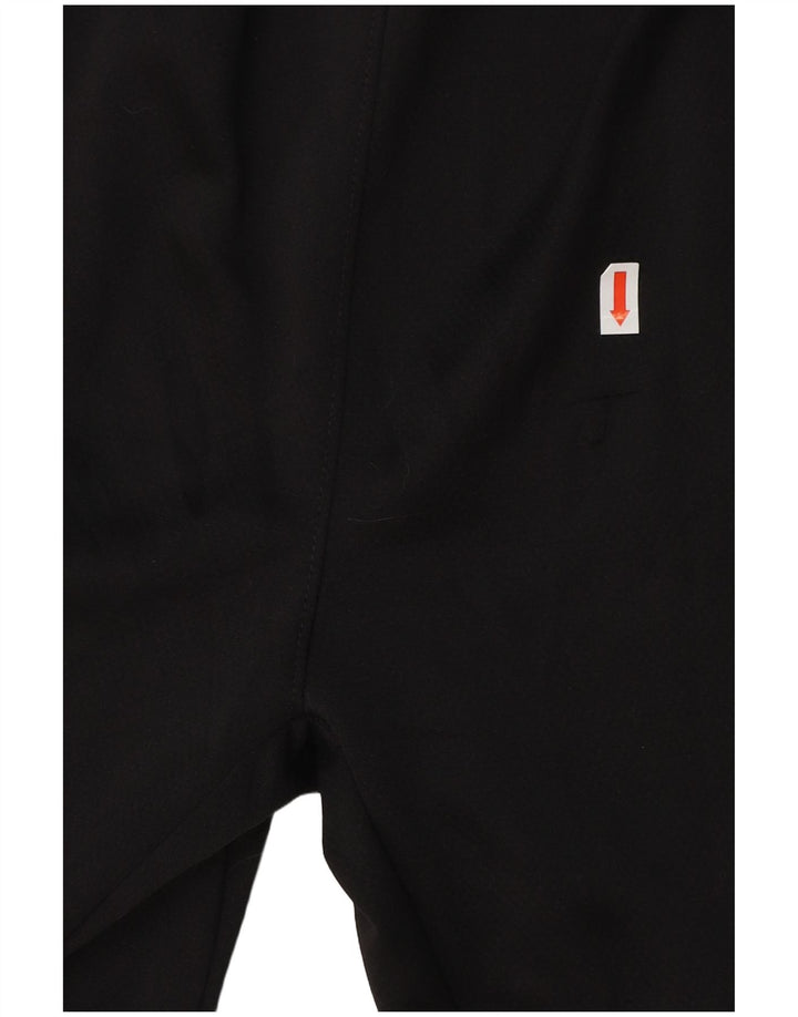 Pantaloncini sportivi da uomo RUSSELL ATHLETIC medio nero in poliestere color block