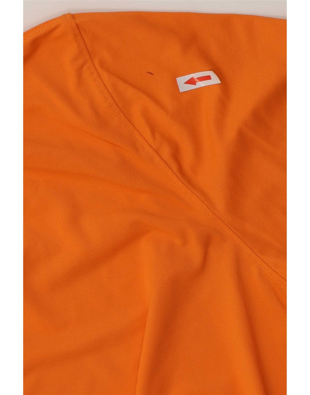 Polo da uomo Slam 4XL arancione in poliammide