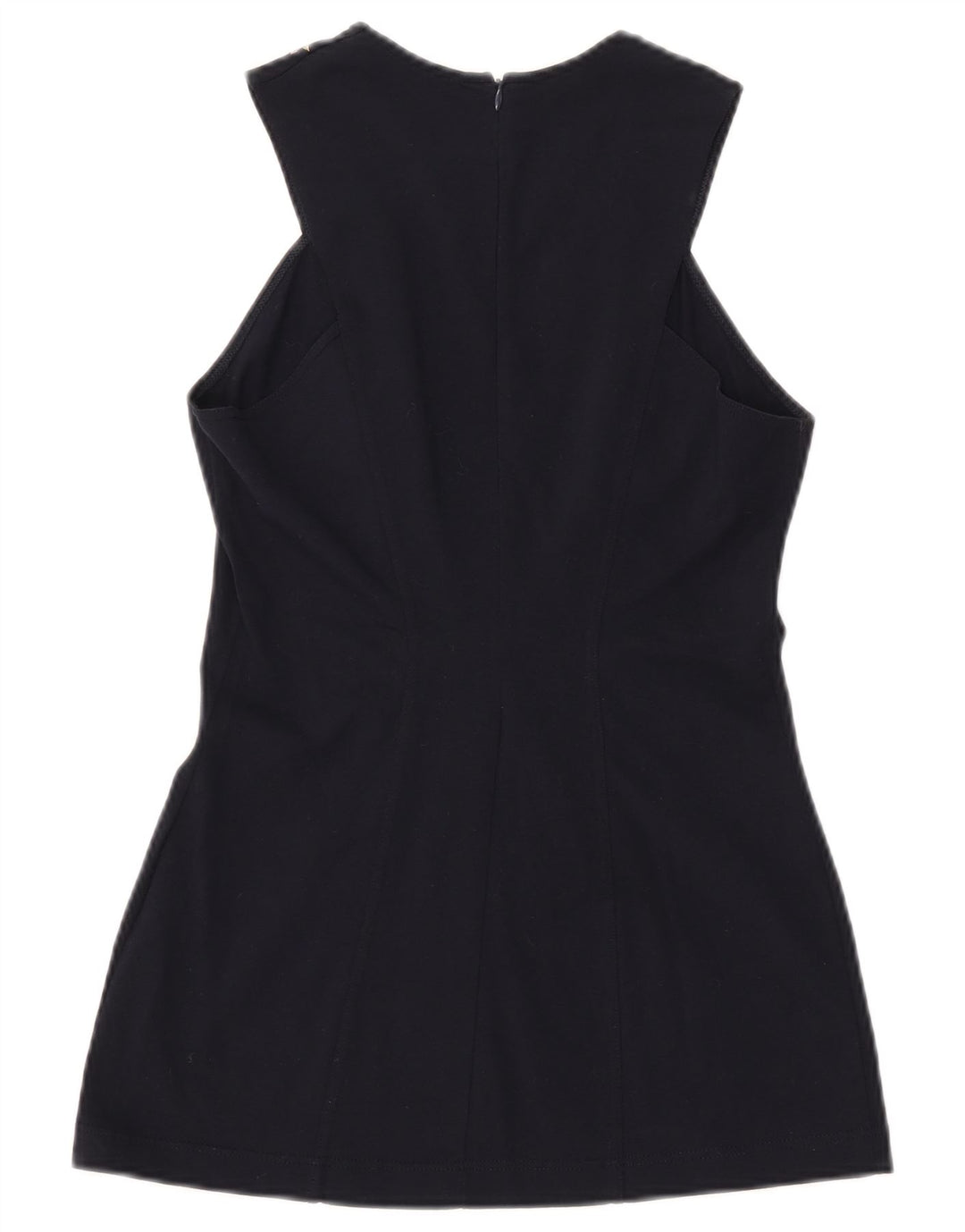 ROCCOBAROCCO Camicetta senza maniche da donna IT 44 Medio Blu Navy Floreale