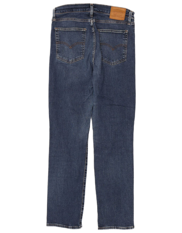 Jeans dritti a vita alta Levi's 724 da donna W29 L28 in cotone blu