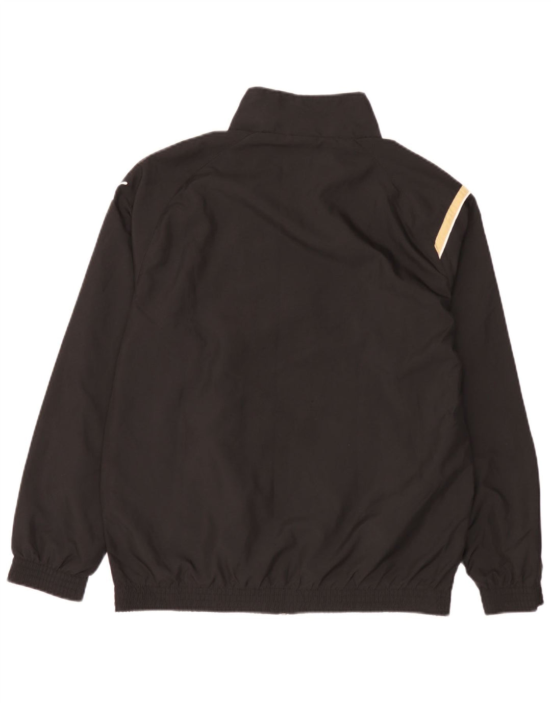 Giacca da ginnastica da uomo Puma Small in poliestere color block nero