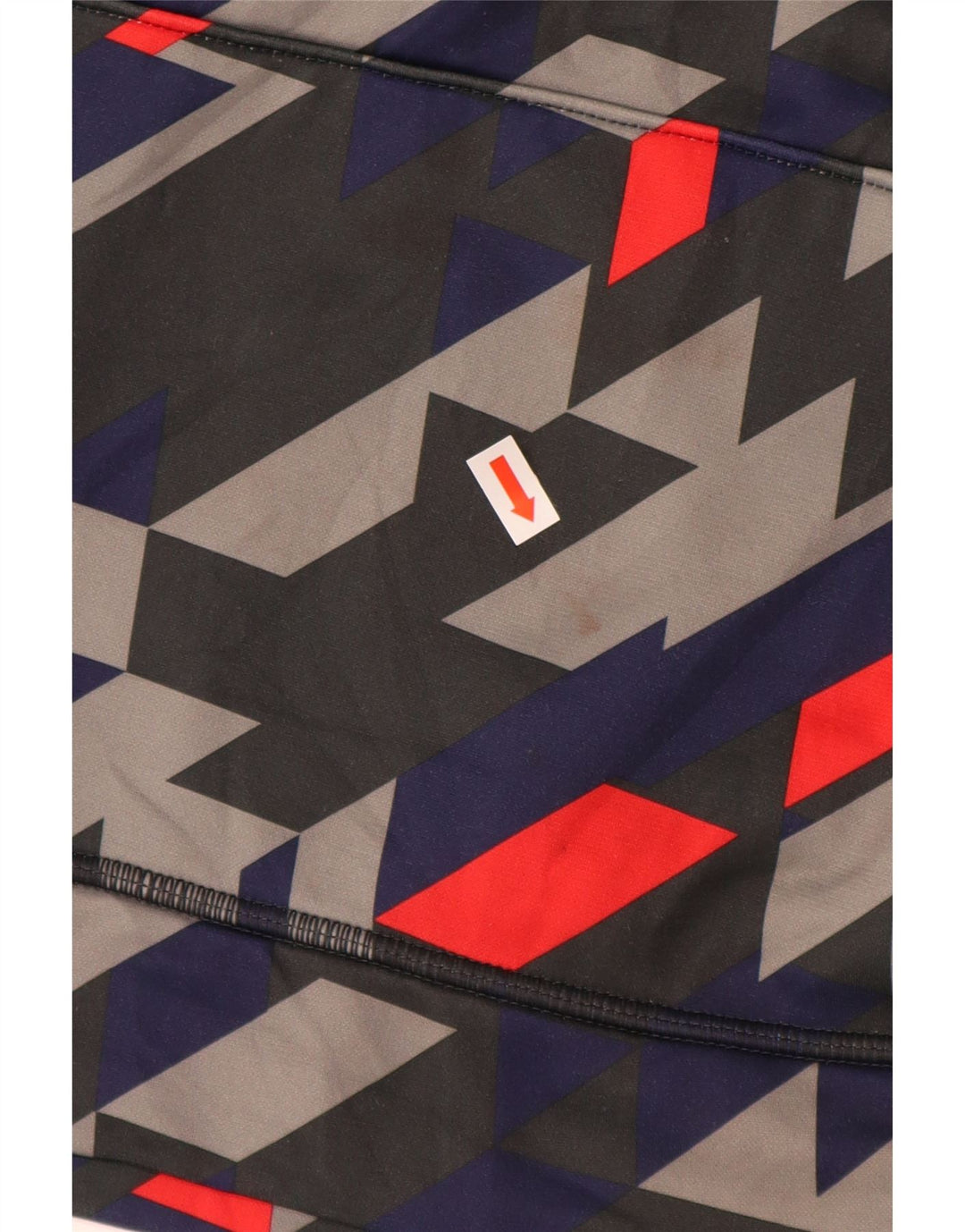 Maglia con cappuccio ampia UNDER ARMOUR per ragazze 11-12 anni Grande rossa geometrica