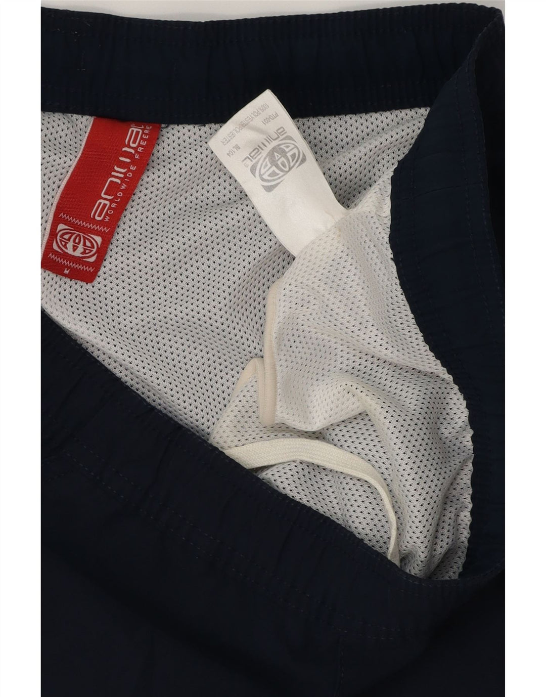 ANIMAL Pantaloncini da bagno con grafica da uomo Poliestere medio blu navy