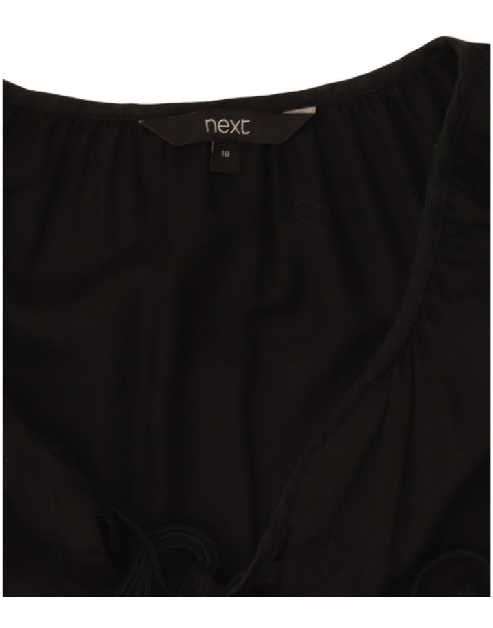 Abito a strati oversize a maniche lunghe da donna UK 10 Small Nero