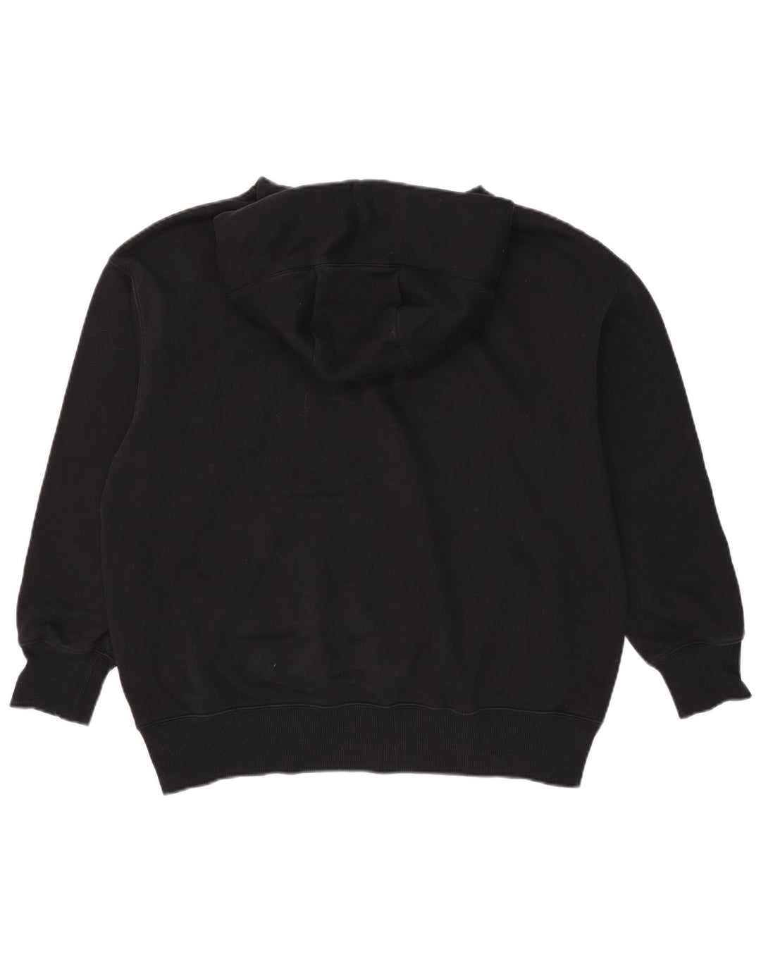 Felpa con cappuccio oversize da uomo Nike Small in cotone nero