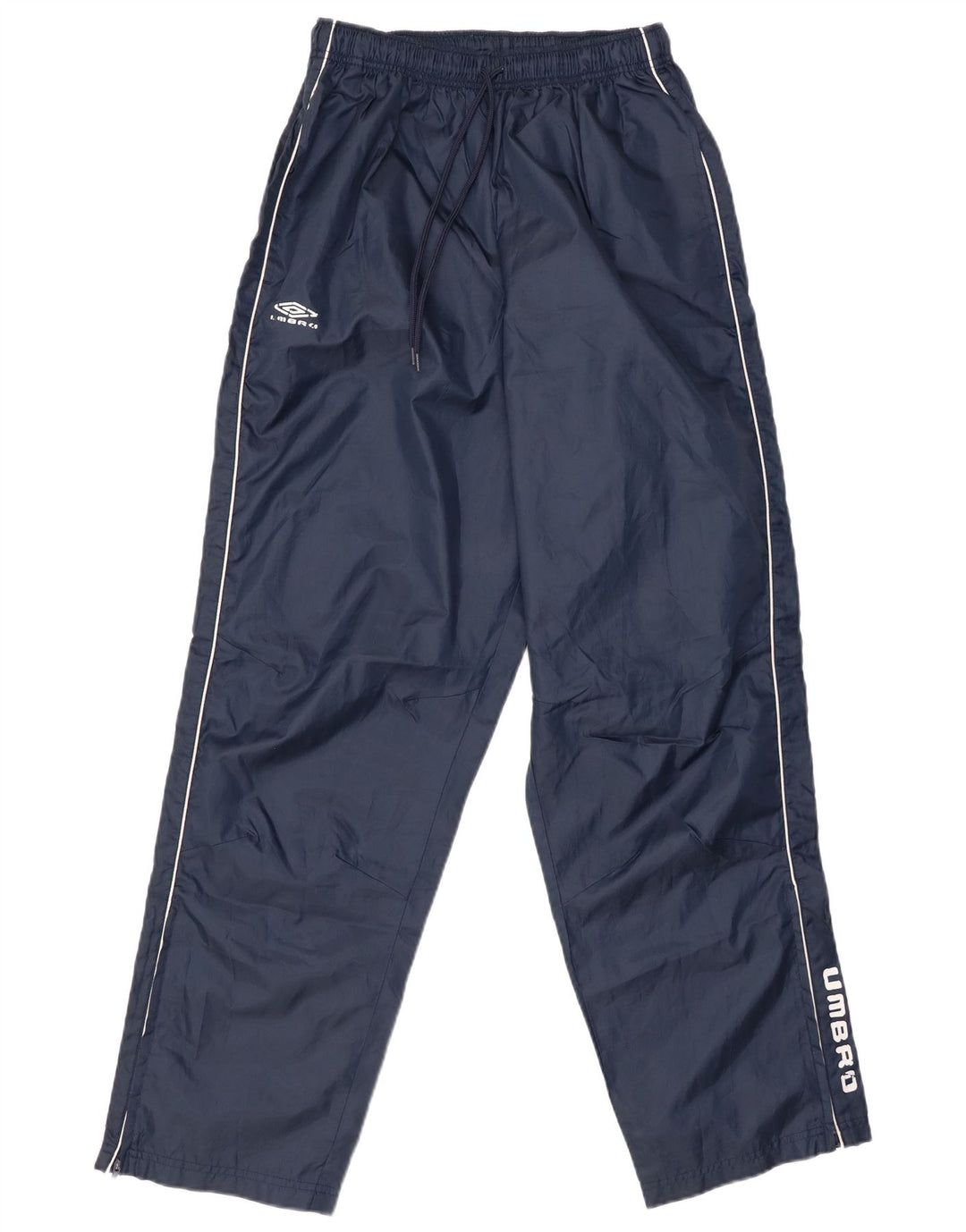 Pantaloni da tuta con grafica da uomo Umbro Large in poliestere blu navy