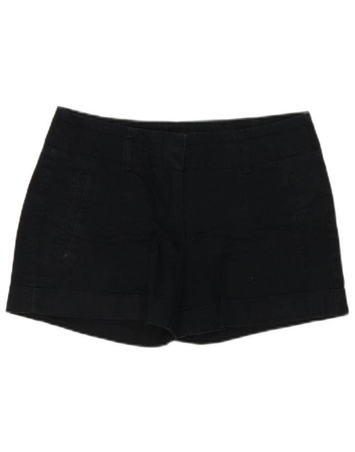 Pantaloncini chino da donna Zara piccoli W26 in cotone nero