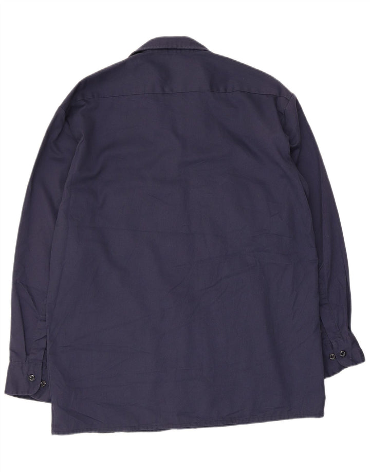 Camicia da uomo Dickies poliestere medio blu navy