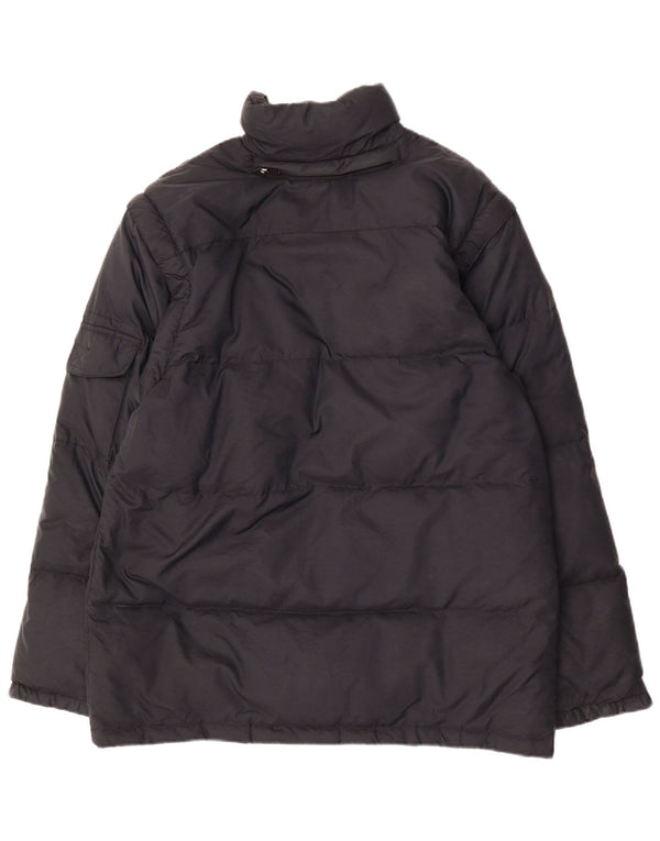 Giubbotto Trussardi Uomo Loose Fit Imbottito IT 44 XS Poliestere Nero