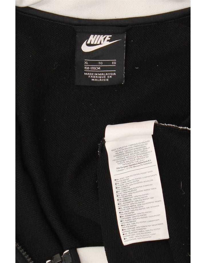 Giacca da tuta da ragazzo Nike 13-14 anni XL Poliestere color block nero