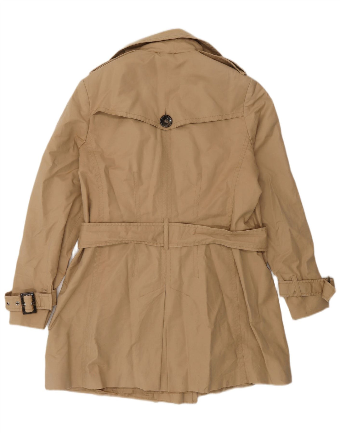 Trench autografato da donna Marks & Spencer UK 16 grande classico beige