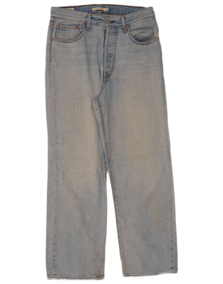 Jeans dritti Ribcage da donna Levi's W30 L29 cotone blu