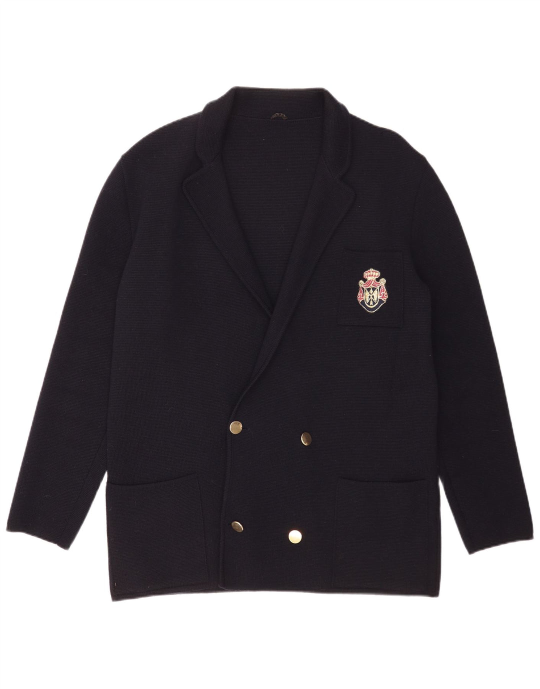 Maglione cardigan doppiopetto da uomo Rainbow IT 56 XL Blu Navy