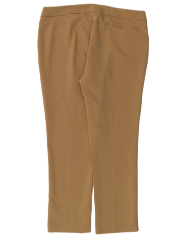 Pantaloni casual slim fit da donna Hobbs UK 14 Large W34 L27 Cotone beige