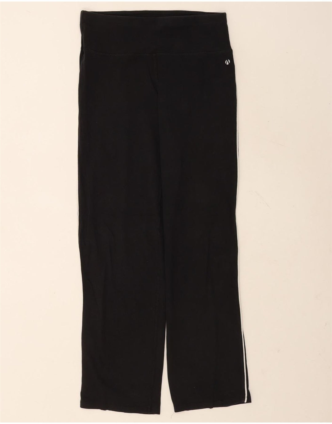Pantaloni da tuta da donna Marks & Spencer UK 12 medio cotone nero