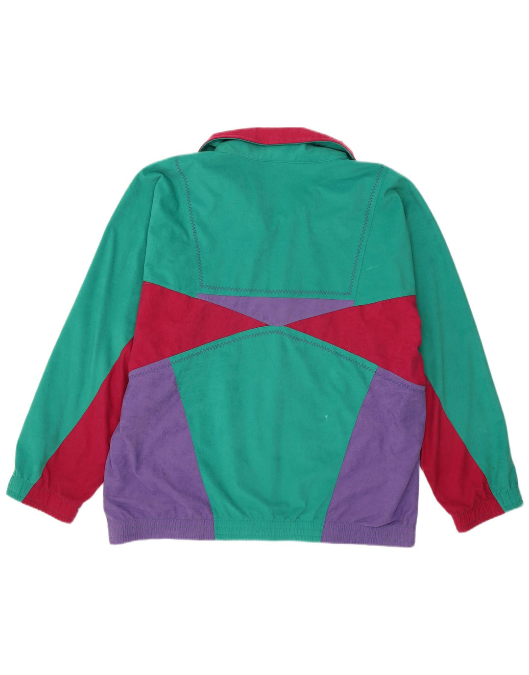 Giacca da ginnastica da donna Lotto XL multicolore Colourblock retrò