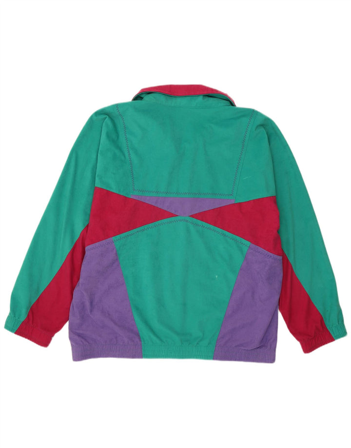 Giacca da ginnastica da donna Lotto XL multicolore Colourblock retrò