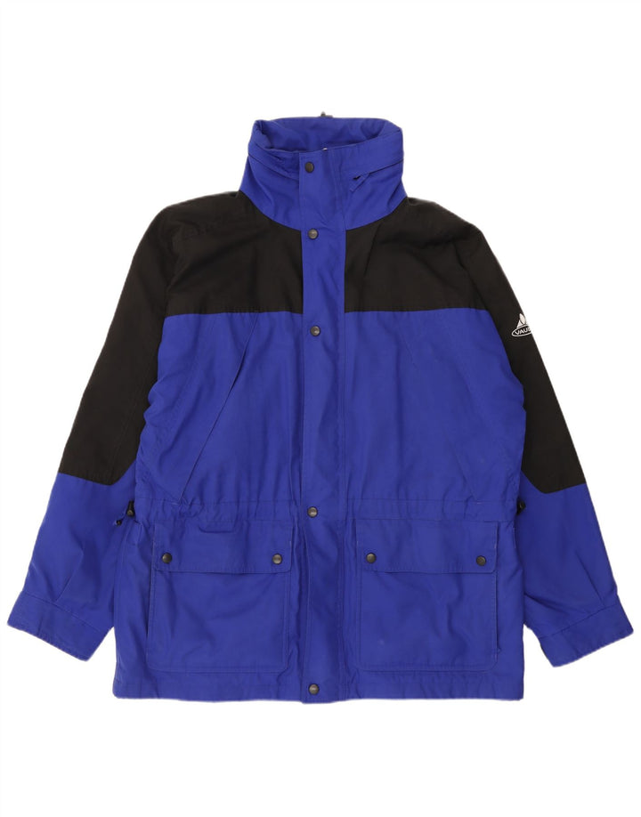 Giacca a vento da uomo Vaude UK 38 Poliestere color block blu medio