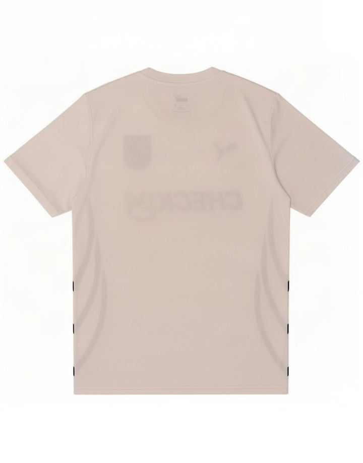 T-shirt grafica Puma da uomo Deutshland Top in poliestere bianco medio