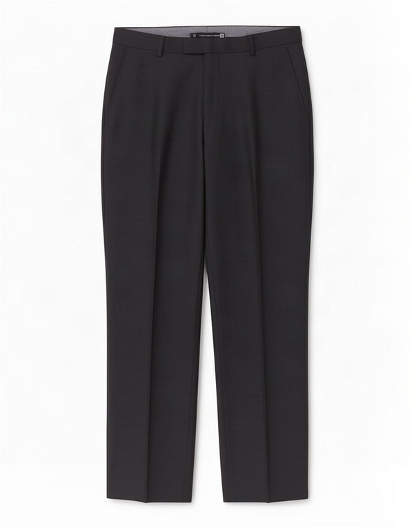 Pantaloni da Abito Dritti Joop da Uomo IT 48 Medio W32 L30 Blu Navy Lana Vergine
