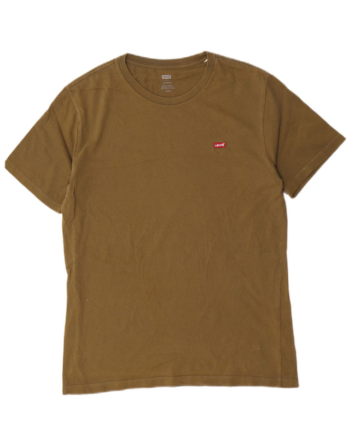 T-shirt da uomo con vestibilità standard LEVI'S, colore cachi medio