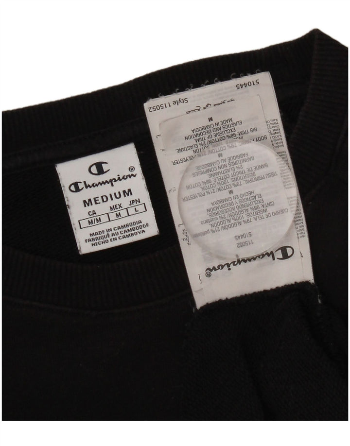 Felpa grafica da donna Champion Felpa UK 14 Medium Black Colourblock