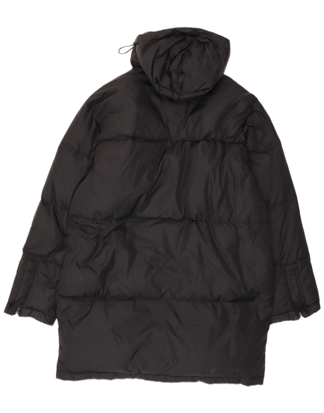 Cappotto imbottito con cappuccio da uomo Levi's UK 42 XL nero poliammide