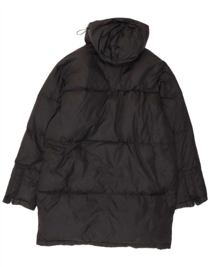 Cappotto imbottito con cappuccio da uomo Levi's UK 42 XL nero poliammide