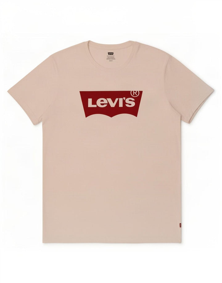 T-shirt grafica da uomo Levi's Top in cotone bianco medio