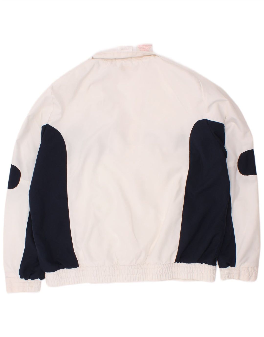 Giacca da tuta da ragazzo Adidas 7-8 anni in poliestere color block bianco