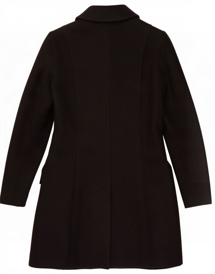 Cappotto da donna Benetton UK 6 XS in lana nera