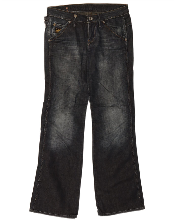 Jeans bootcut da donna G-Star W25 L29 cotone color block blu navy