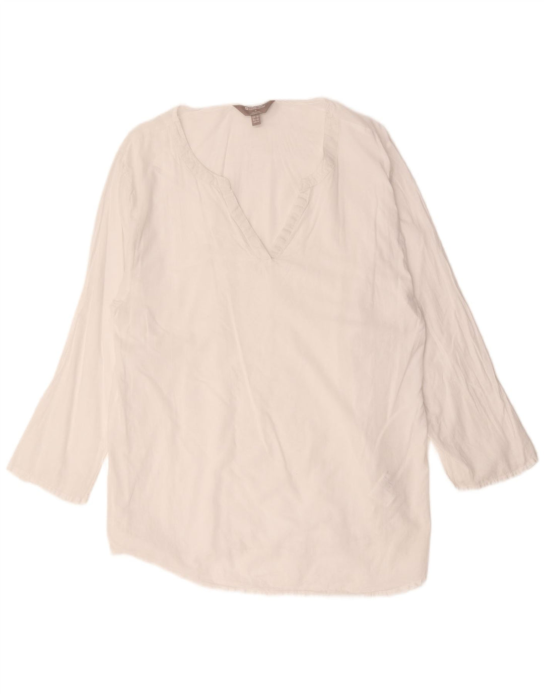 Camicia pullover da donna Mountain Warehouse UK 18 XL Cotone bianco