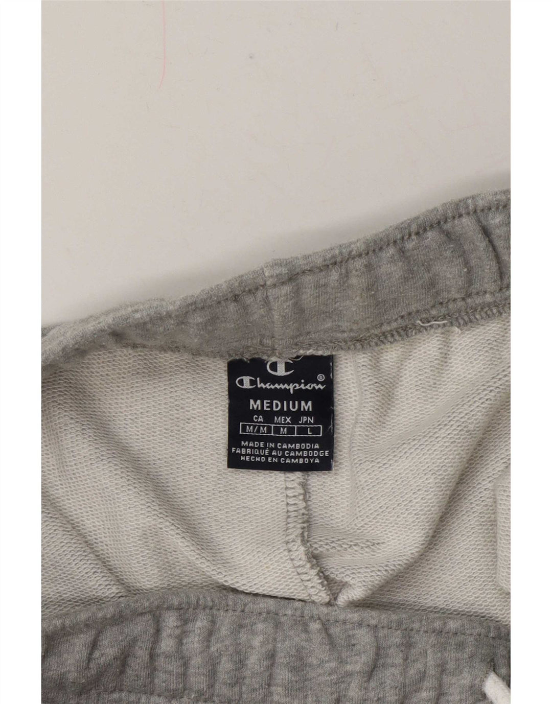 Pantaloncini sportivi da uomo Champion grigio medio chiazzato