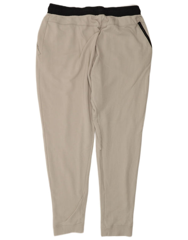 Pantaloni della tuta da uomo Nike Joggers XL in cotone color block bianco