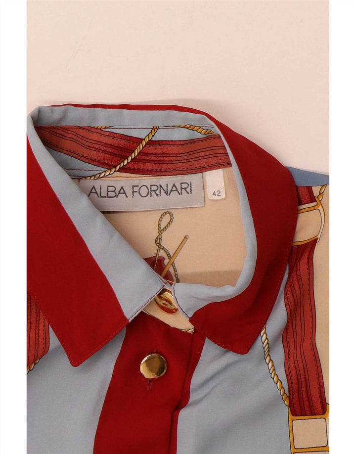 Camicetta grafica da donna Alba Fornari IT 42 media multicolore
