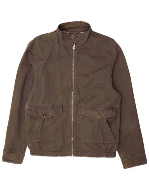 Giubbotto bomber Marks & Spencer da uomo blu Harbour UK 38 grigio medio
