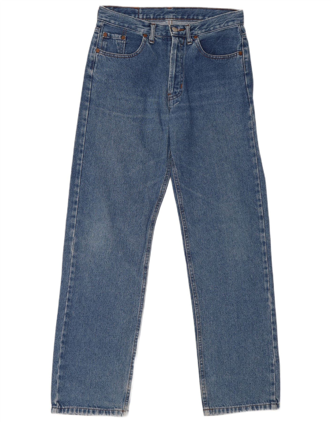 Jeans dritti Levi's 501 da donna W32 L30 cotone blu