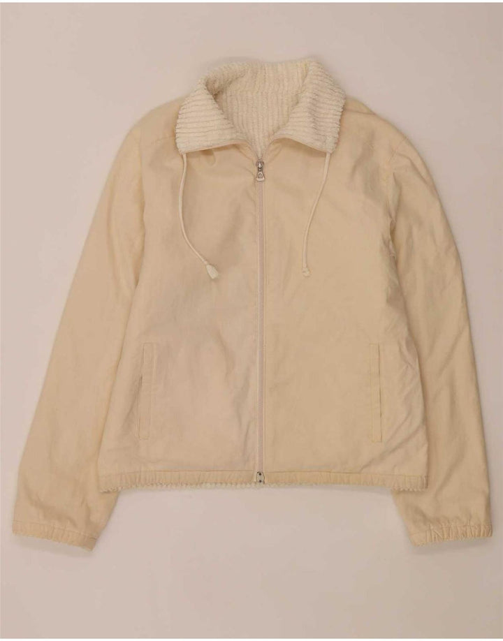 Giacca in pile reversibile da donna Belfe IT 46 Large Beige