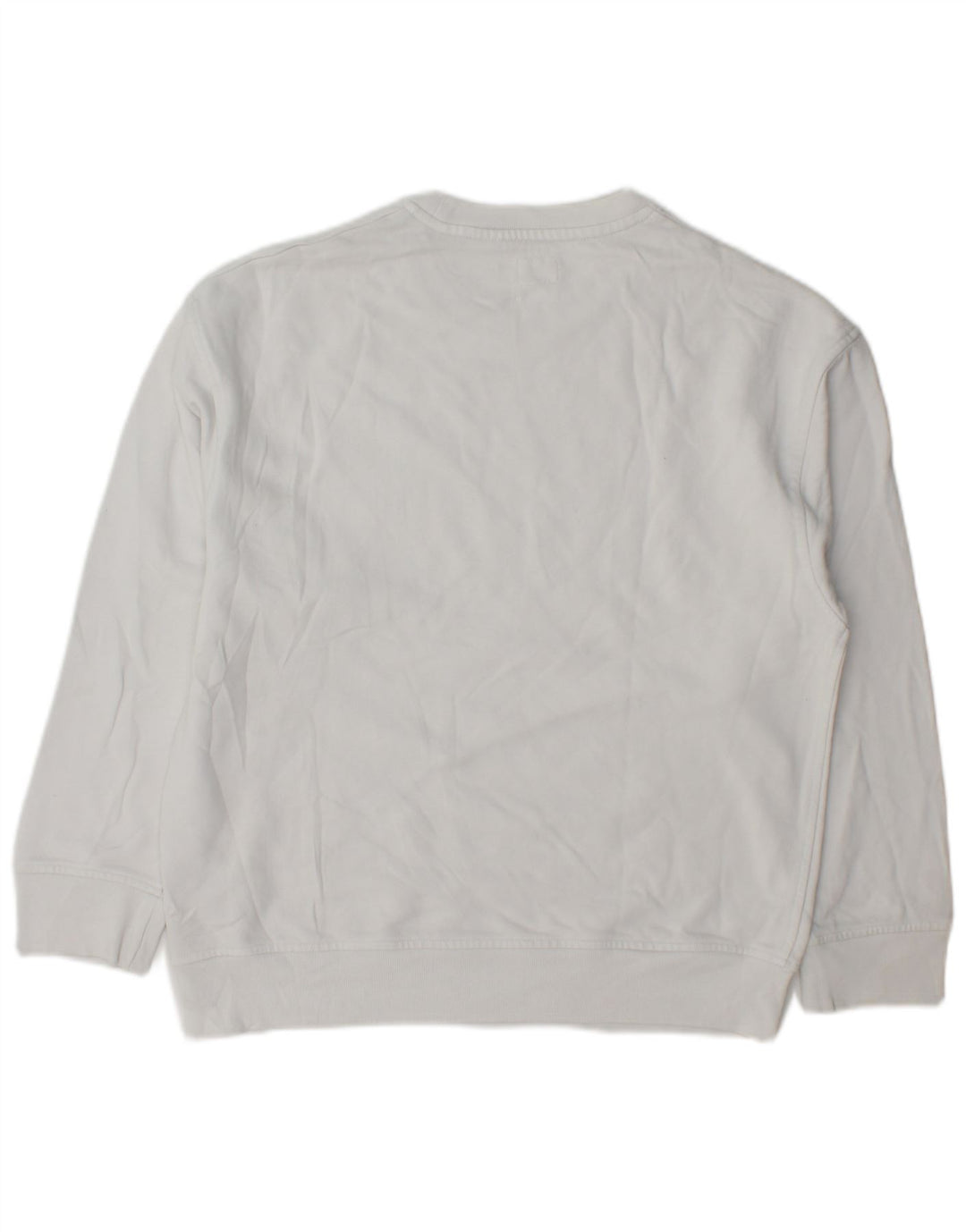 Levi's Uomo Felpa con grafica rilassata Maglione piccolo cotone bianco