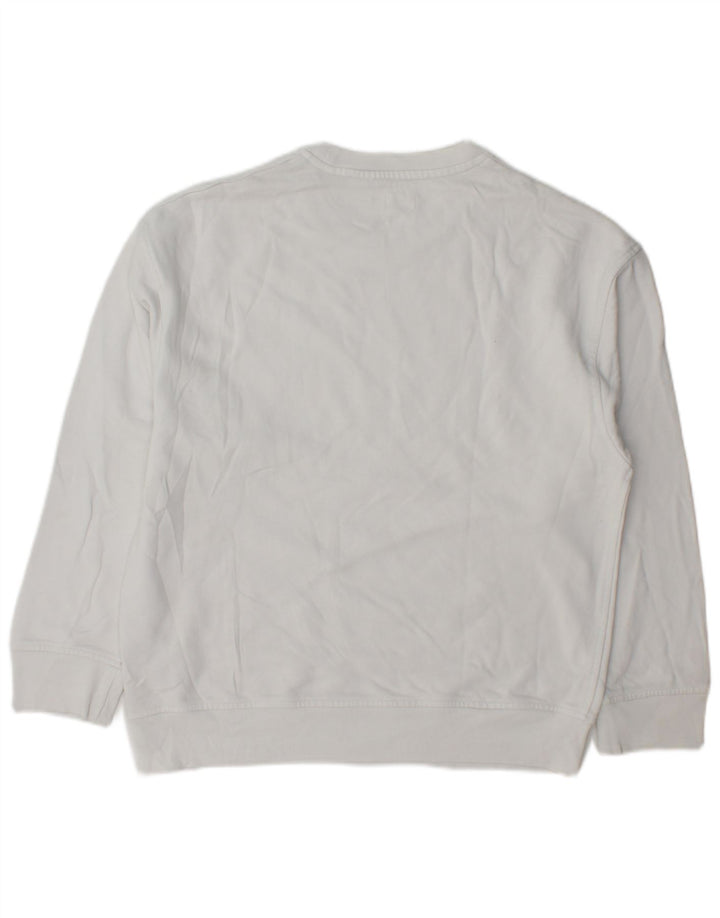 Levi's Uomo Felpa con grafica rilassata Maglione piccolo cotone bianco
