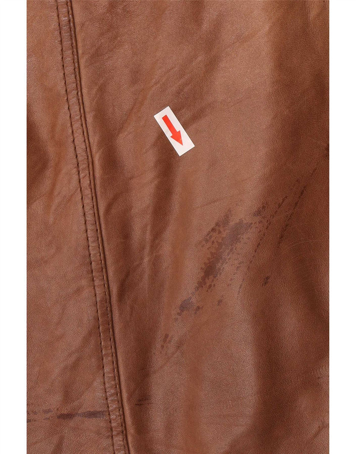 Giacca Pelle Uomo Conbipel IT 54 XL Marrone