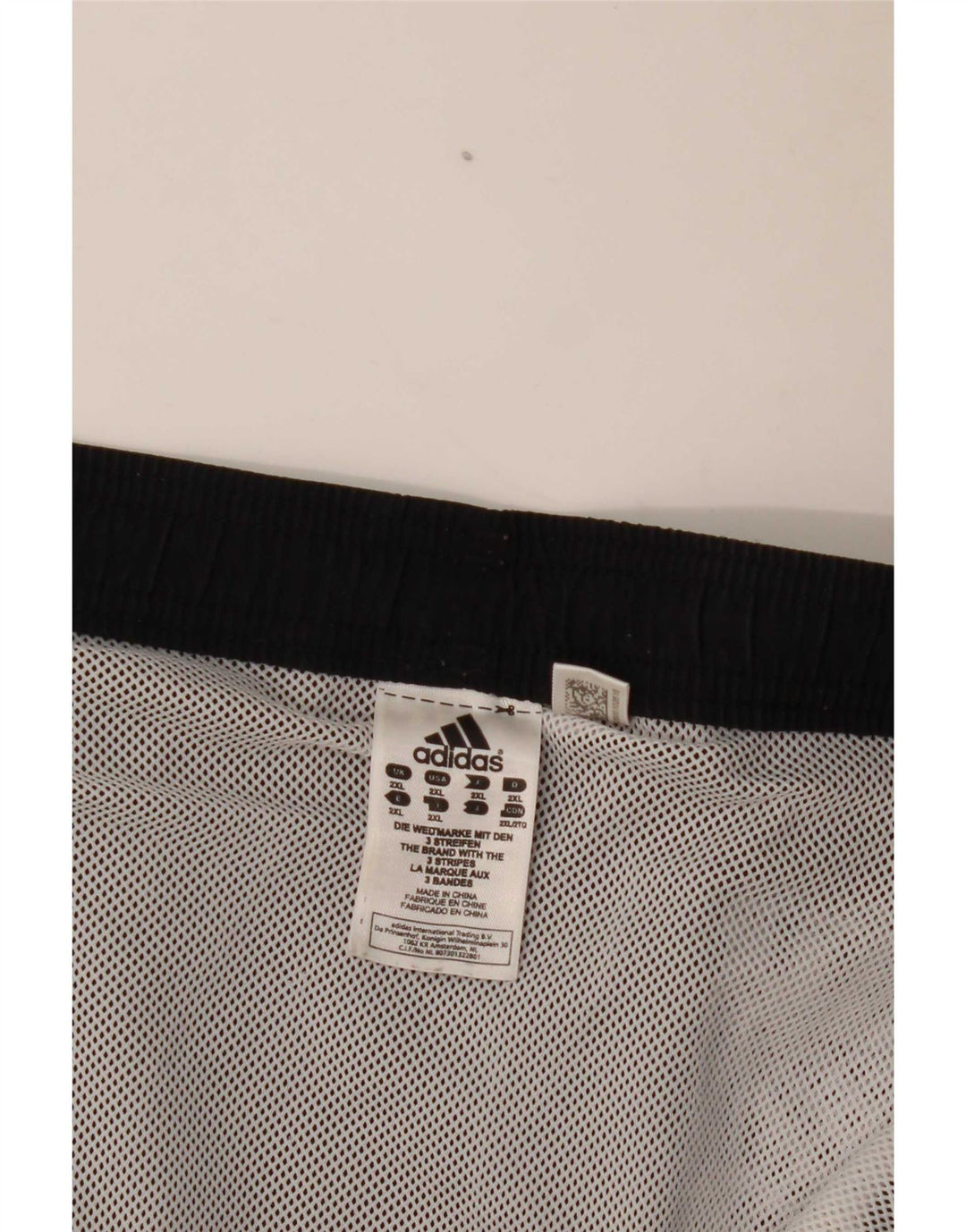 Pantaloncini sportivi Adidas da uomo 2XL neri in poliammide