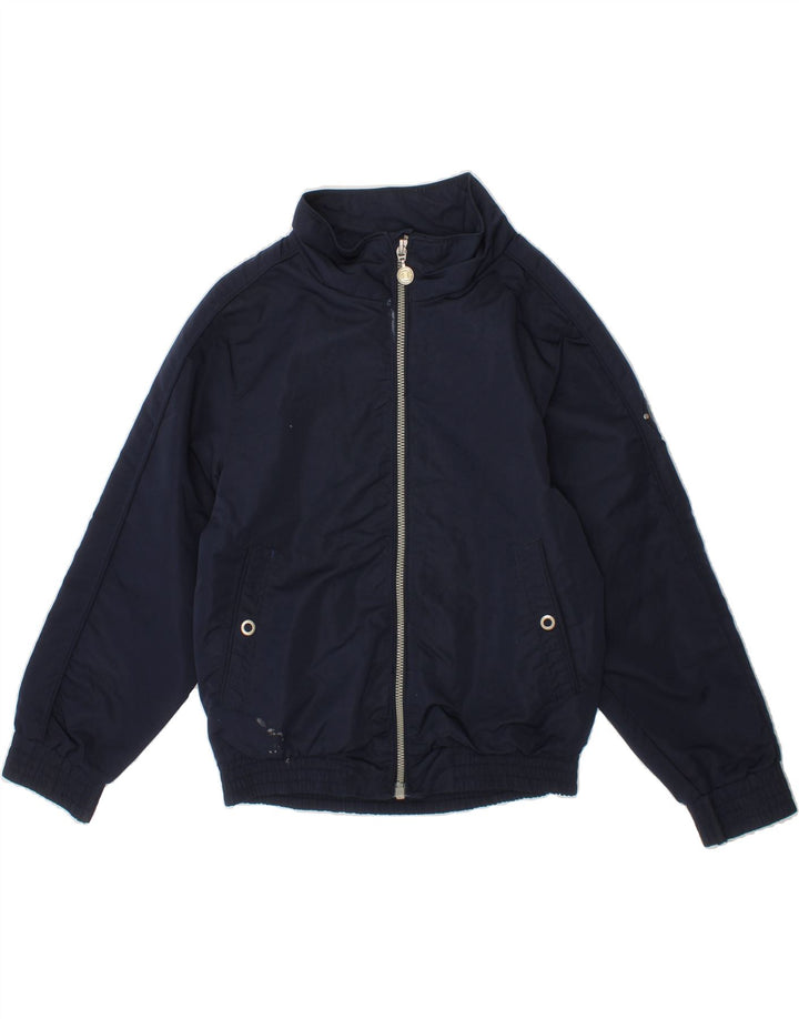 CHAMPION Boys Tracksuit Top Jacket 5-6 Years XS  Navy Blue Polyester Vintage Champion and Second-Hand Champion from Messina Hembry 